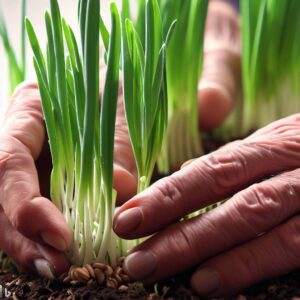 Caring for Sprouting Onion Plants