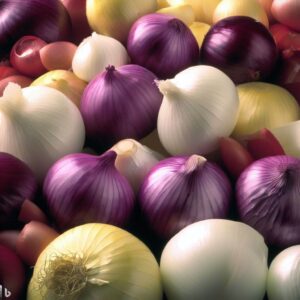 Yellow onions,White onions,Red onions