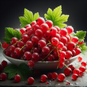 Red currant berries 